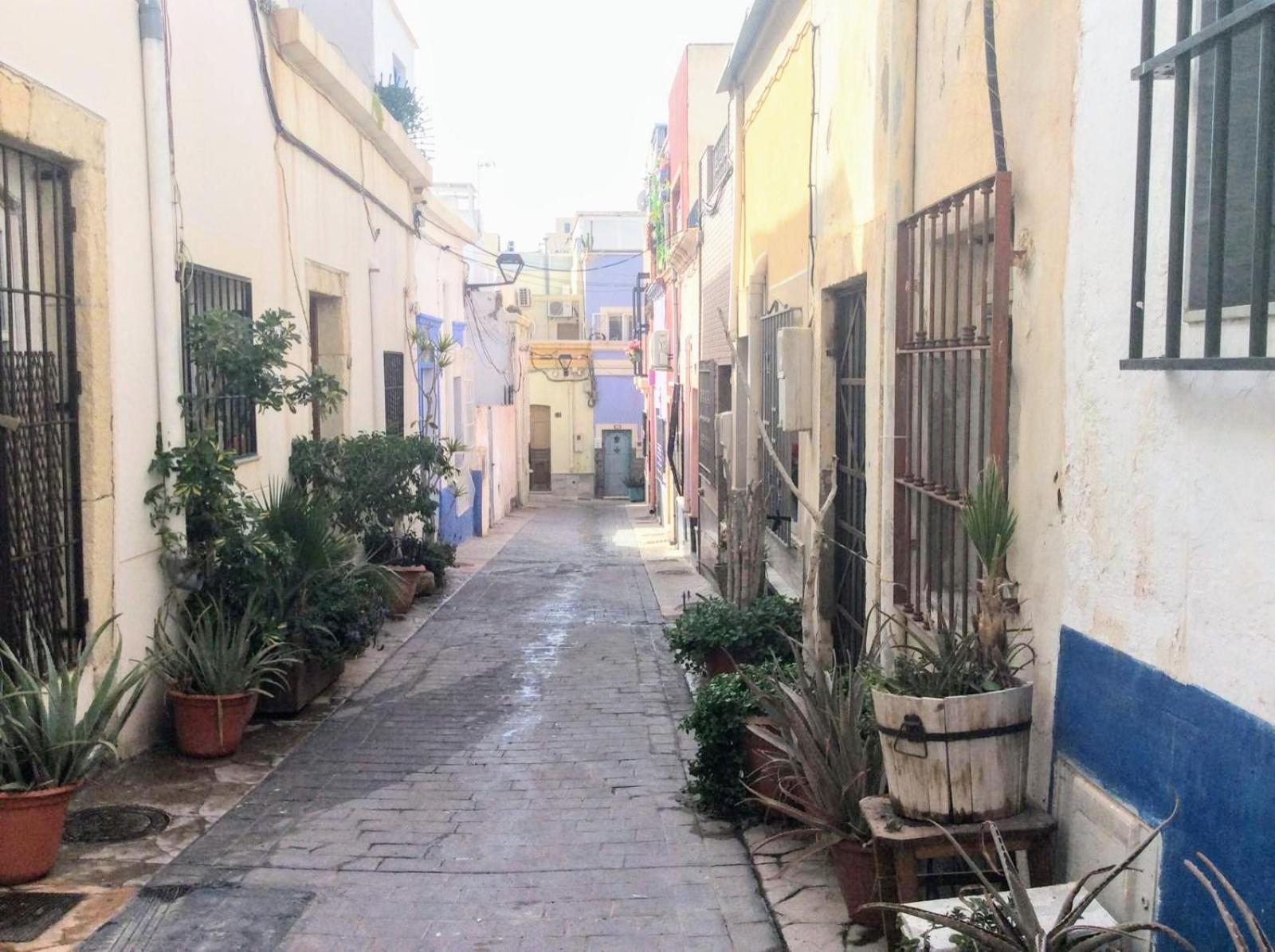 Casita La Paloma Bonita Del Pescador Hasta 5 Personas En El Casco Antiguo La Medina Centro Almeria Bajo Alcazaba Terraza Buena Vista Parking Privado Y Sabanas En Opcion Екстер'єр фото